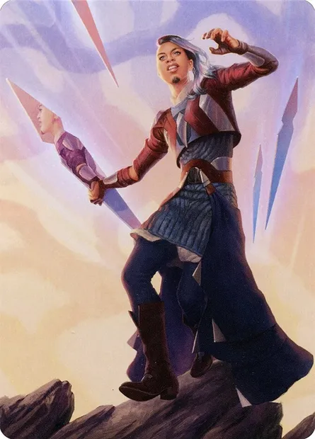 Niko Aris // Niko Aris, Magic card AKHM 63 — Kaldheim Art Series set