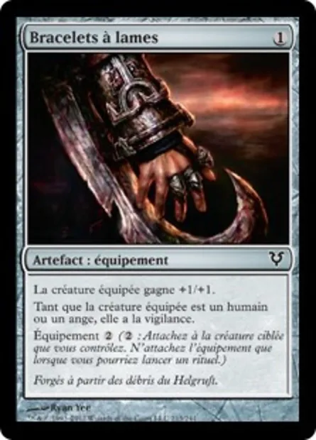 Bracelets à lames, carte Magic AVR 213 — extension Avacyn ressuscitée