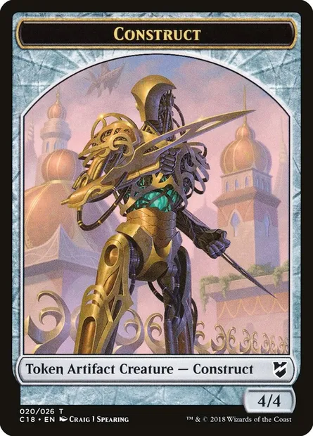 Construct, Magic card TC18 20 — Commander 2018 Tokens set
