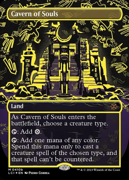 Cavern of Souls, Magic card LCI 410b — The Lost Caverns of Ixalan set