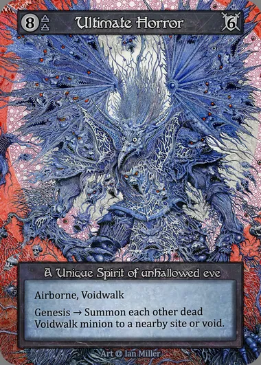 Ultimate Horror, carte Sorcery ALP 175 — extension Alpha