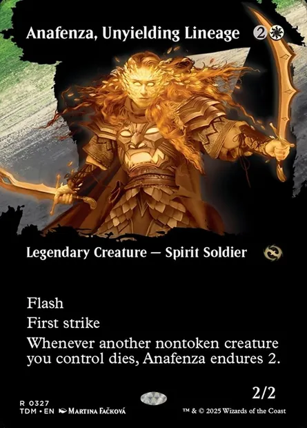 Anafenza, Unyielding Lineage, Magic card TDM 327 — Tarkir: Dragonstorm set