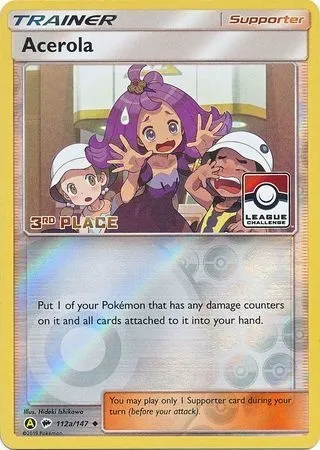 Acerola, Pokémon card LGP 112ac — League Promos set