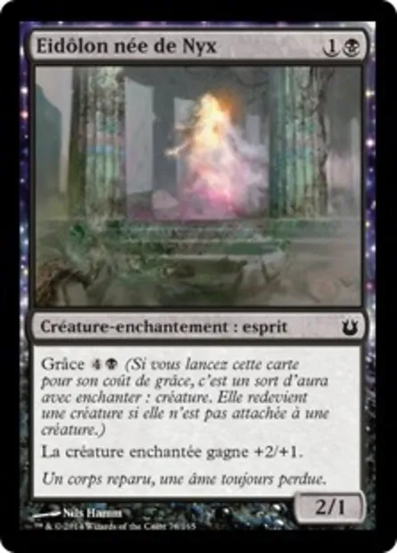 Eidôlon née de Nyx, carte Magic BNG 78 — extension Créations divines
