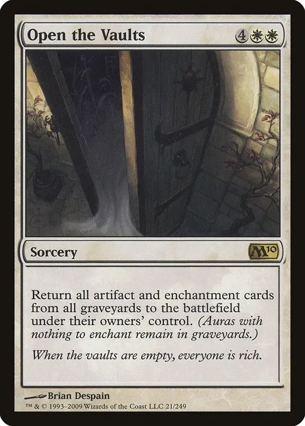 Open the Vaults, Magic card M10 21 — Magic 2010 set
