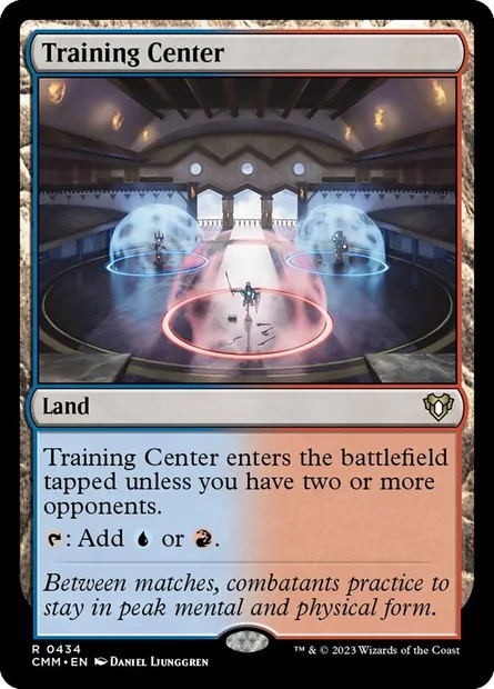 Training Center, Magic card CMM 434 — Commander Masters set