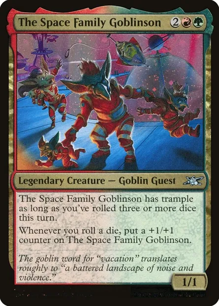 The Space Family Goblinson, carte Magic UNF 465 — extension Unfinity