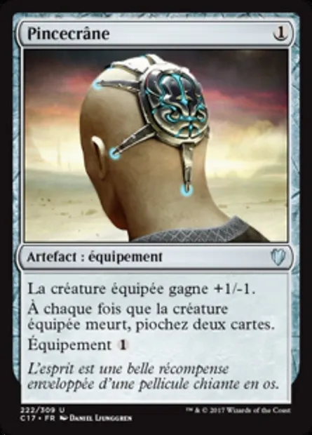 Pincecrâne, carte Magic C17 222 — extension Commander 2017