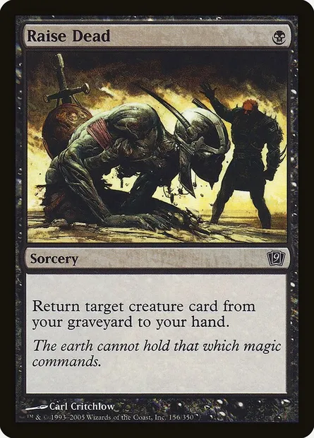 Raise Dead, Magic card 9ED 156★ — Ninth Edition set