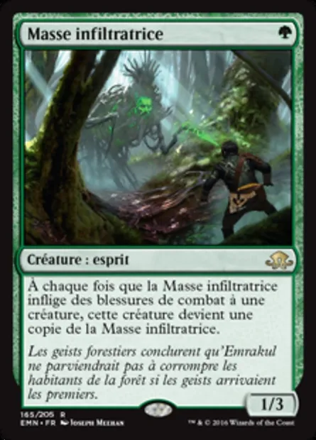 Masse infiltratrice, carte Magic EMN 165 — extension La lune hermétique