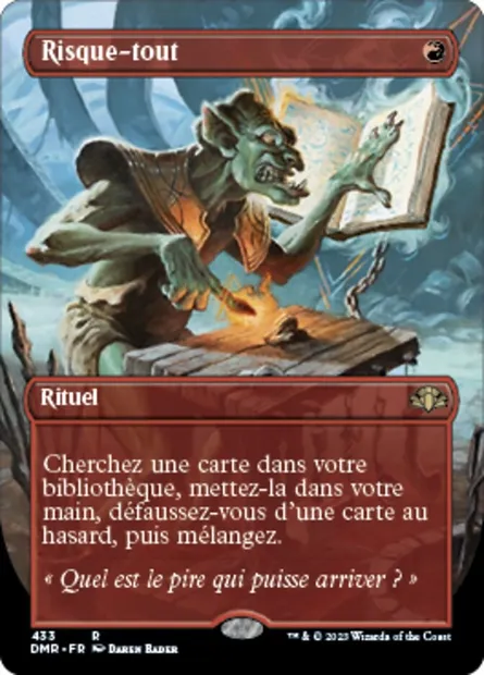 Risque-tout, carte Magic DMR 433 — extension Dominaria Remastered