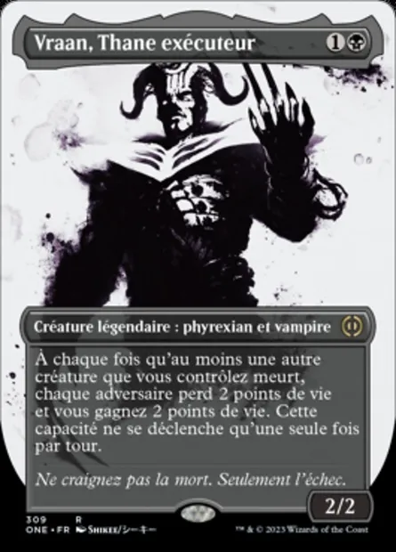 Vraan, Thane exécuteur, carte Magic ONE 309 — extension Tous Phyrexians