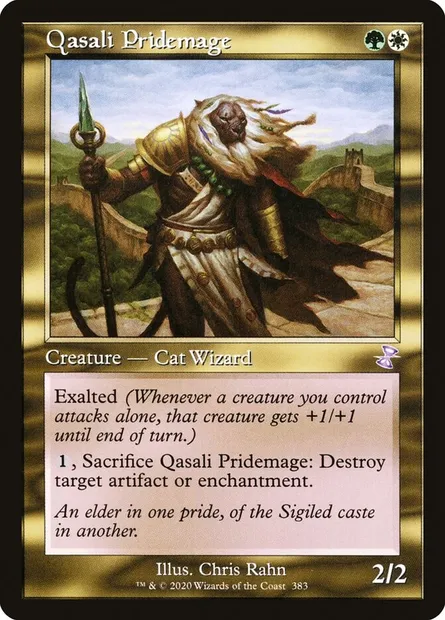 Qasali Pridemage, Magic card TSR 383 — Time Spiral Remastered set