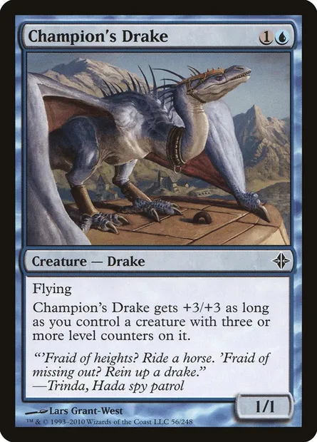 Champion's Drake, Magic card ROE 56 — Rise of the Eldrazi set
