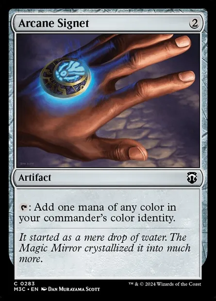 Arcane Signet, Magic card M3C 283 — Modern Horizons 3 Commander set