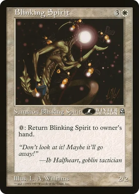 Blinking Spirit, Magic card OLEP 27 — Oversized League Prizes set