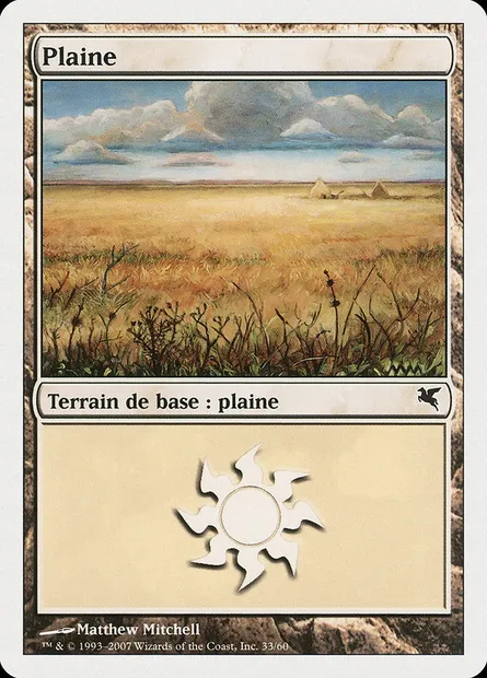 Plaine, carte Magic PSAL C33 — extension Salvat 2005
