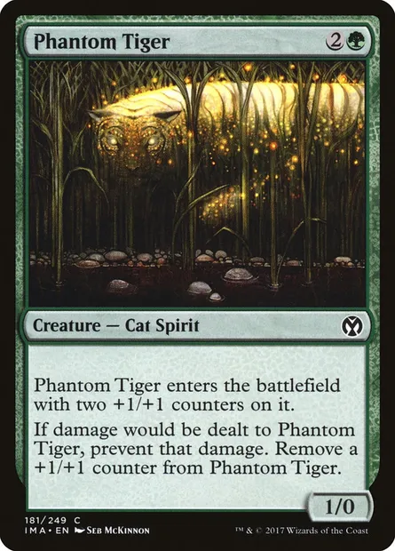Phantom Tiger, Magic card IMA 181 — Iconic Masters set