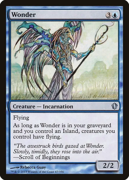 Wonder, Magic card C13 67 — Commander 2013 set