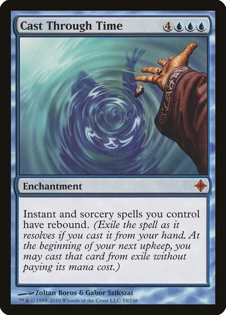 Cast Through Time, Magic card ROE 55 — Rise of the Eldrazi set