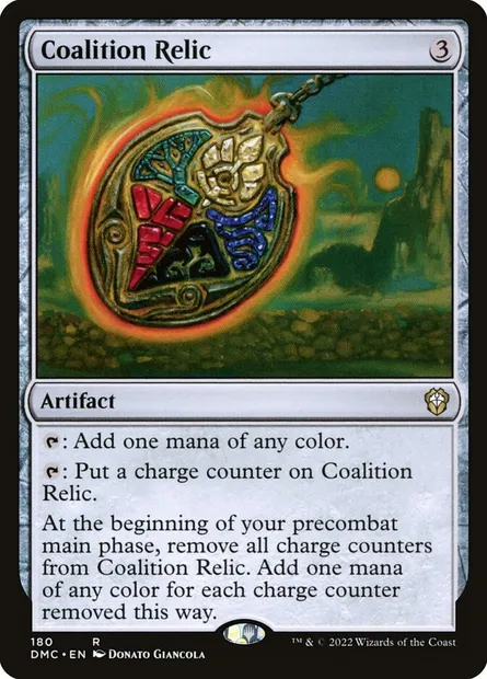 Coalition Relic, Magic card DMC 180 — Dominaria United Commander set