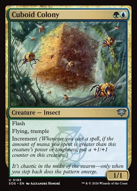 Cuboid Colony, Magic card SOS 183 — Secrets of Strixhaven set