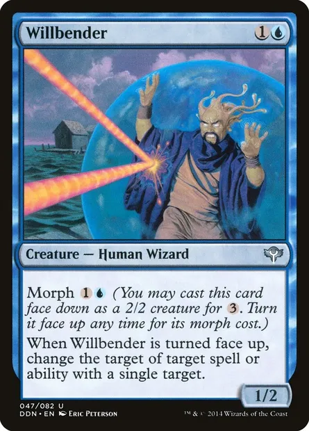 Willbender, Magic card DDN 47 — Duel Decks: Speed vs. Cunning set