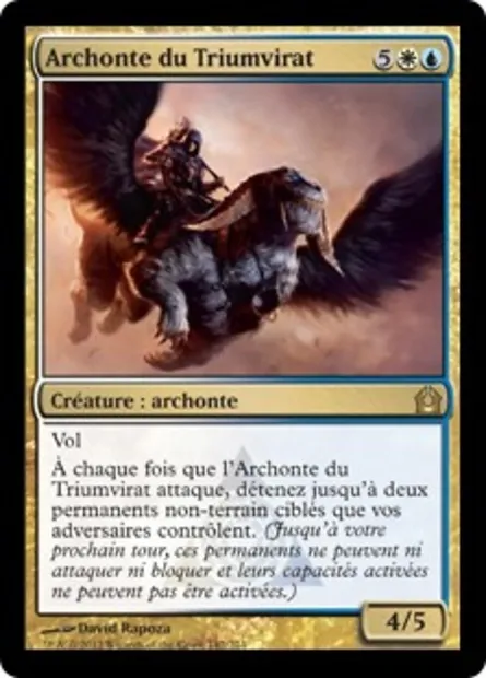 Archonte du Triumvirat, carte Magic RTR 142 — extension Retour à Ravnica