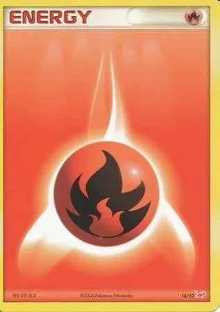 Énergie Feu, carte Pokémon TK8A 010 — extension XY Trainer Kit: Latias