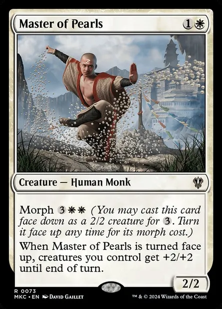 Master of Pearls, Magic card MKC 73 — Murders at Karlov Manor Commander set