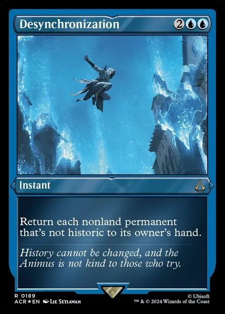 Desynchronization, Magic card ACR 189 — Assassin's Creed set
