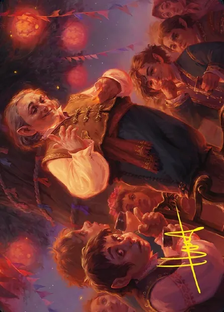 Bilbo, Retired Burglar // Bilbo, Retired Burglar, carte Magic ALTR 14 — extension Tales of Middle-earth Art Series