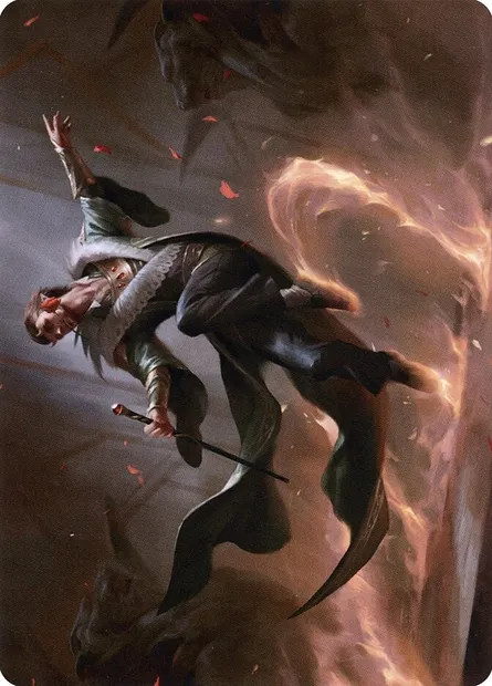 Fleetfoot Dancer // Fleetfoot Dancer, Magic card ASNC 26 — New Capenna Art Series set