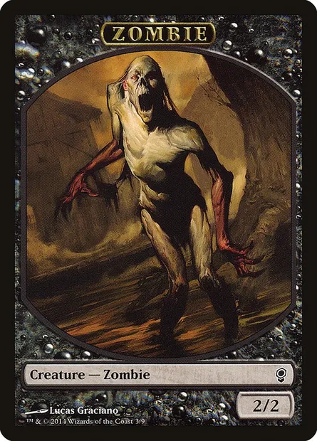 Zombie, Magic card TCNS 3 — Conspiracy Tokens set
