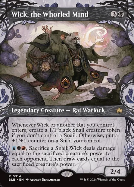 Wick, the Whorled Mind, Magic card BLB 314 — Bloomburrow set