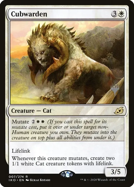 Nourrice, carte Magic PIKO 7p — extension Ikoria: Lair of Behemoths Promos