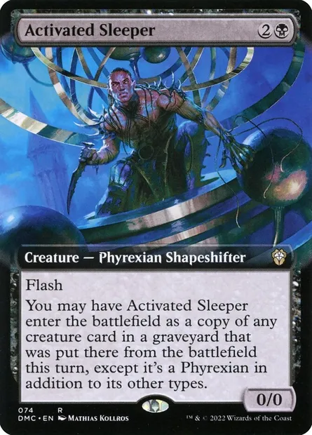 Activated Sleeper, Magic card DMC 74 — Dominaria United Commander set