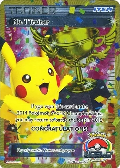 No. 1 Trainer, Pokémon card PR 2014 — Assorted Promos set