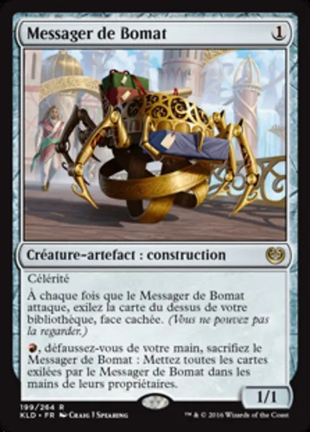 Messager de Bomat, carte Magic KLD 199 — extension Kaladesh