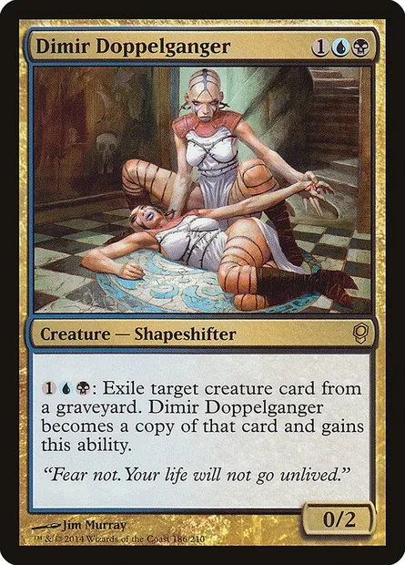 Doppelganger dimir, carte Magic CNS 186 — extension Conspiration