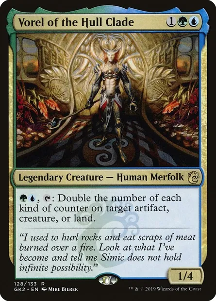 Vorel of the Hull Clade, Magic card GK2 128 — RNA Guild Kit set