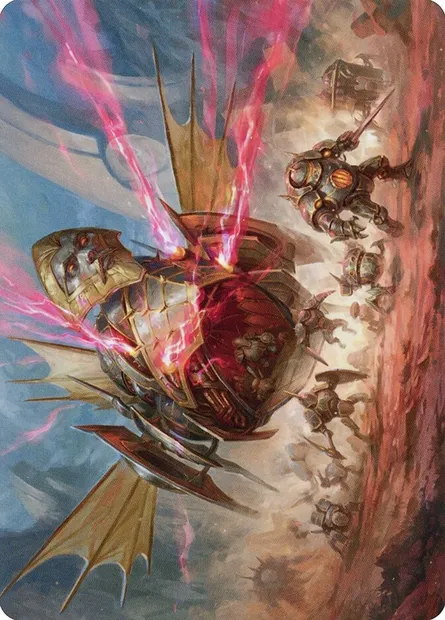 Liberator, Urza's Battlethopter // Liberator, Urza's Battlethopter, Magic card ABRO 44 — The Brothers' War Art Series set
