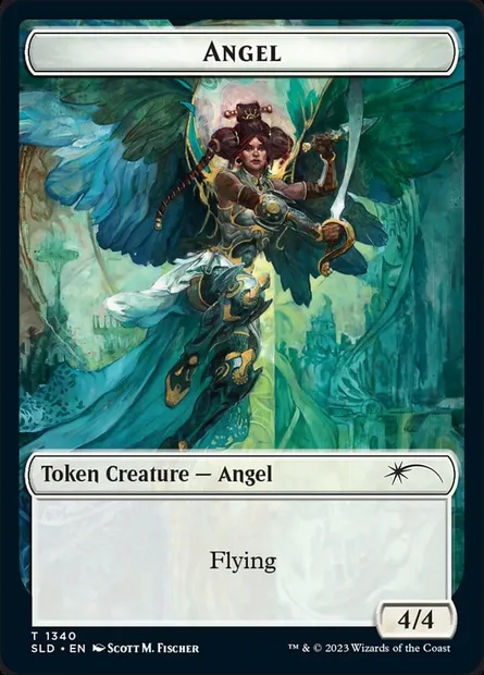 Angel, carte Magic SLD 1340 — extension Secret Lair Drop