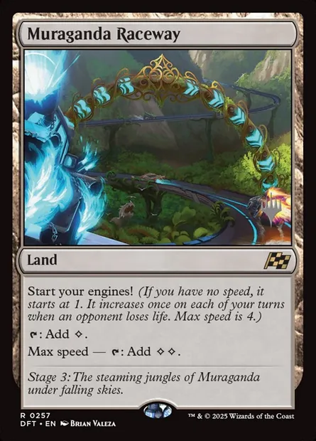 Muraganda Raceway, Magic card PDFT 257p — Aetherdrift Promos set