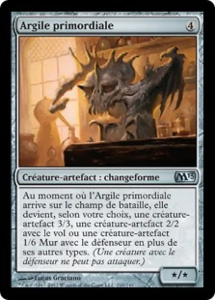 Argile primordiale, carte Magic M13 210 — extension Magic 2013