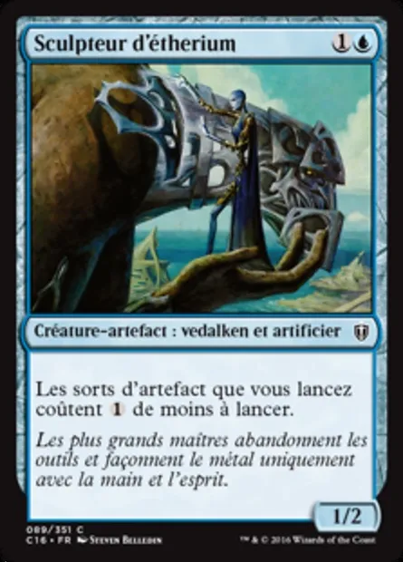 Sculpteur d'étherium, carte Magic C16 89 — extension Commander 2016
