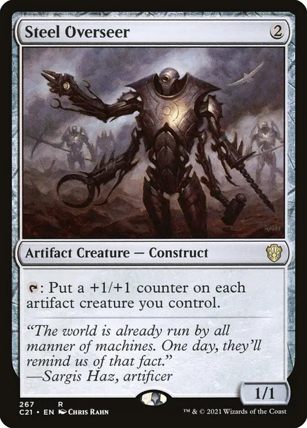 Steel Overseer, Magic card C21 267 — Commander 2021 set