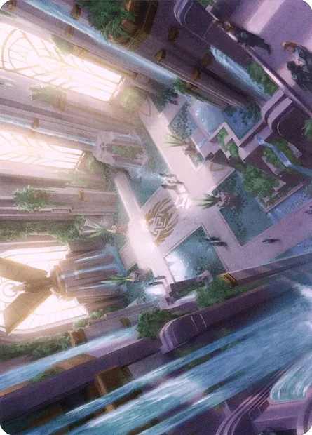 Spara's Headquarters // Spara's Headquarters, carte Magic ASNC 36 — extension New Capenna Art Series