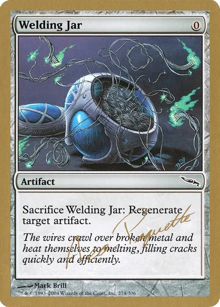 Jarre à souder, carte Magic WC04 ap274 — extension World Championship Decks 2004
