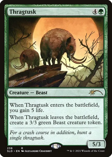 Thragtusk, Magic card SLD 238 — Secret Lair Drop set